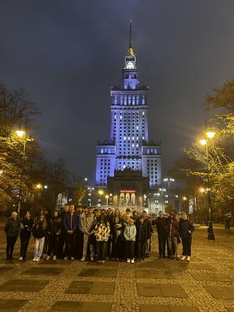 Wycieczka klas 7 i 8 do Warszawy. “Podróże z klasą” Projekt Ministra Edukacji Narodowej 